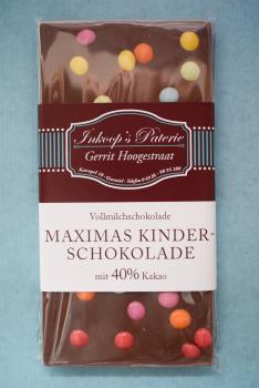 Vollmilchschokolade - Maximas Kinderschokolade